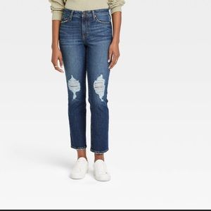 Women's High-Rise Slim Straight Jeans
Universal Thread™ Medium Wash 16. NWT